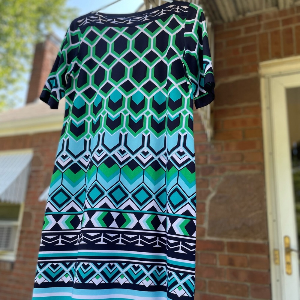 Woman’s geometric design